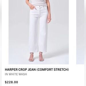 Agolde Harper Crop